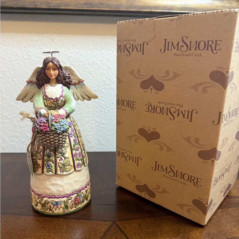Jim Shore Botanical Angel